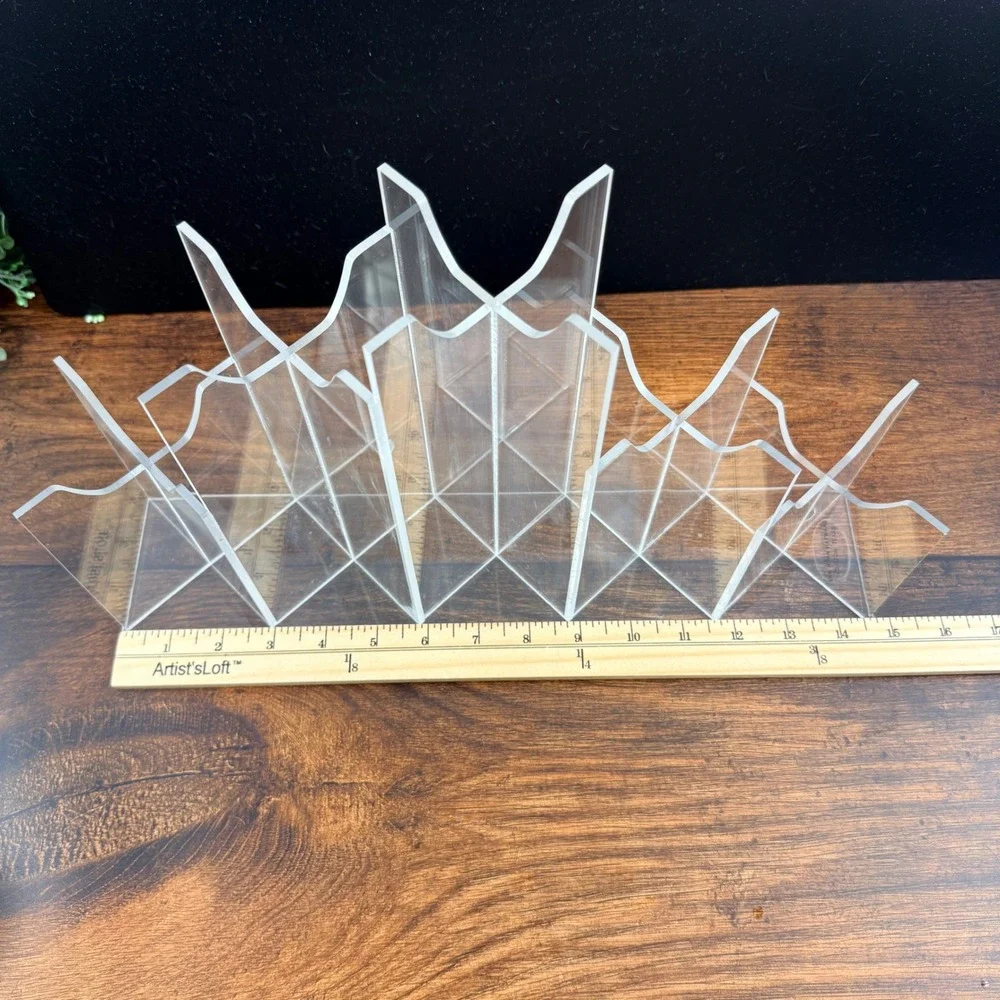 Van Horn Hayward Acrylic 5 Votive Candleholder Mid Century Modern Houston